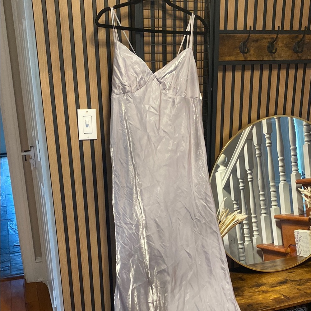 Elegant Silver Nightgown